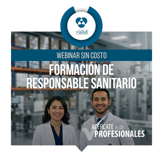 Webinar SIN COSTO: Formación de Responsable Sanitario