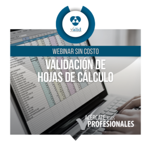 Webinar Validación de Hojas de Cálculo