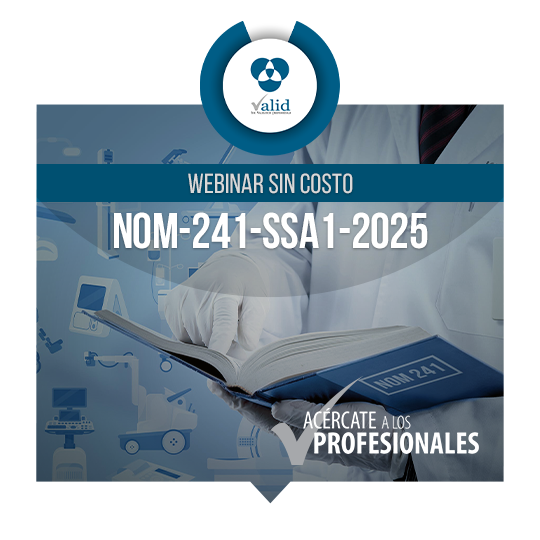 Webinar NOM-241-SSA1-2025